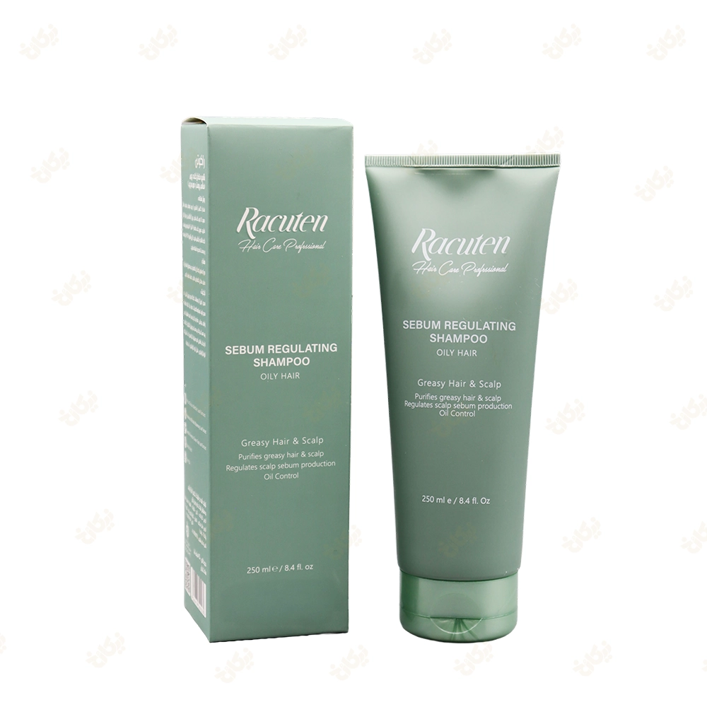 شامپو متعادل کننده چربی پوست و موی سر چرب راکوتن 250ml