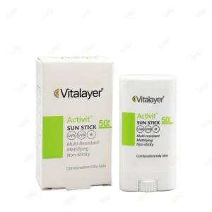 ضد آفتاب استیکی اکتیویت SPF50 ویتالیر 15g (بی رنگ)