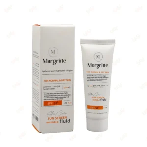 فلوئید ضد آفتاب بی رنگ پوست خشک SPF 50 مارگریت 50ml